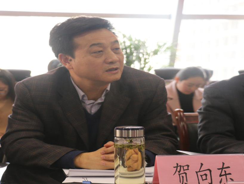 贺向东到陕西hahabet集团宣讲党的十九大心灵 贺向东到陕西hahabet集团宣讲党的十九大心灵